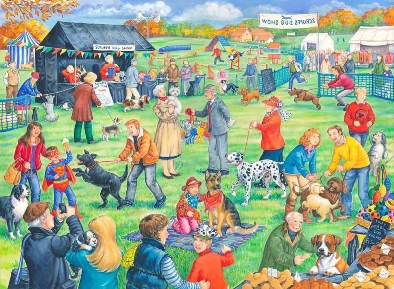 Scruffs - 500 Piece Jigsaw Puzzle van House of Puzzles, editie Meerkleurig – doos