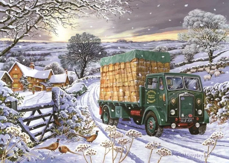 Sure As The Sunrise - 500 Piece Jigsaw Puzzle from House of Puzzles, Multicolour edition – box