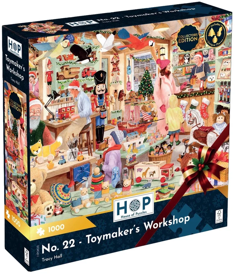 The House of Puzzles DUE JUL No. 22 - Toymaker's Workshop 1000 Piece Puzzle. von House of Puzzles, Ausgabe Mehrfarbig – Schachtel