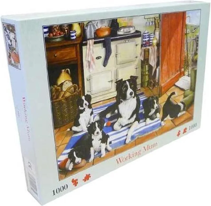 Working Mum Puzzel 1000 Stukjes from House of Puzzles – box
