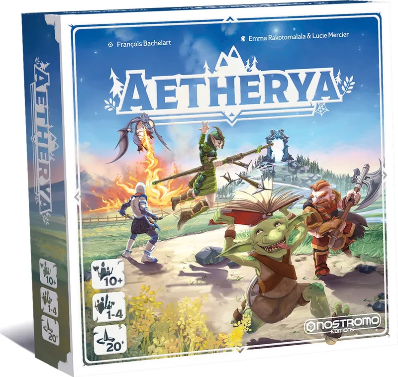 Aetherya: Strategisch Bordspel voor 1-4 Spelers, 90 Min Speeltijd from HUCH! – box