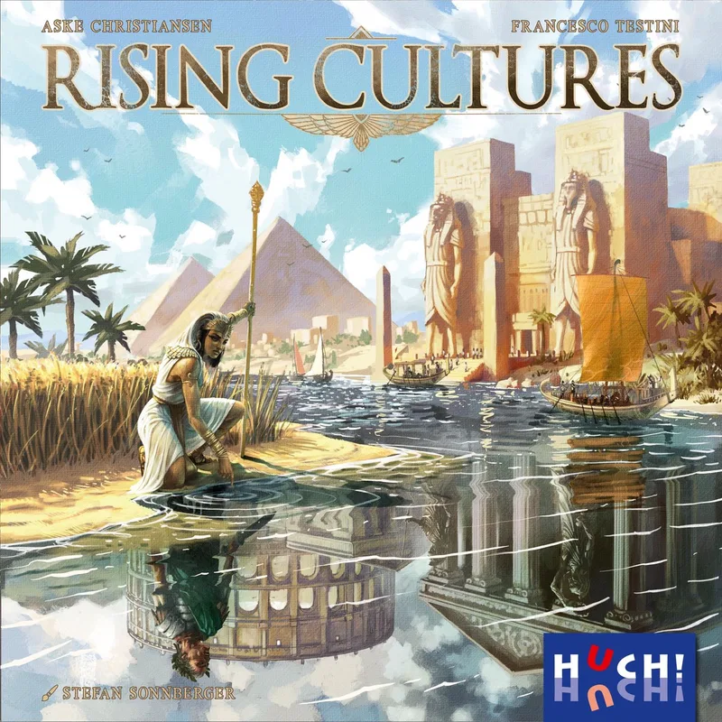 bordspel Rising Cultures strategisch spel voor 2 spelers. de HUCH! – boîte