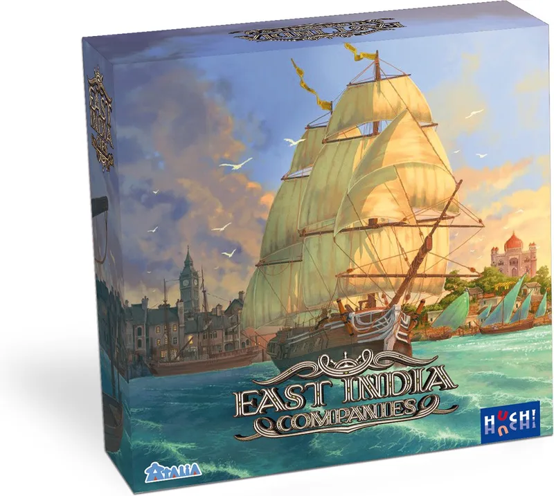 East India Companies Bordspel Economische simulatie van HUCH! – doos