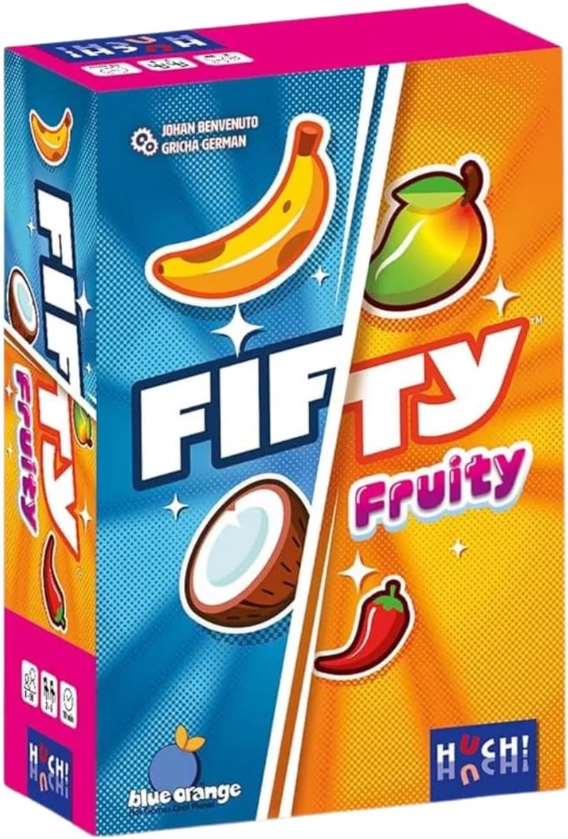 Fruitig Bluffspel: Compact Kaartspel voor 2-6 Spelers, 8+ from HUCH! – box