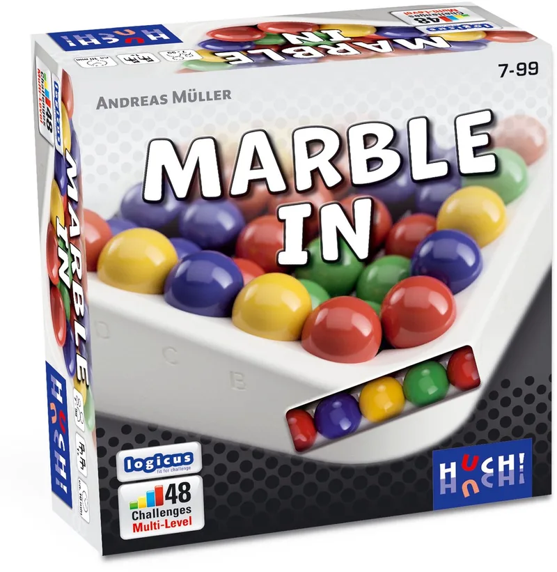 Logicus knikkerspel Marble Inn - denkspel voor kinderen en volwassenen. from HUCH! – box