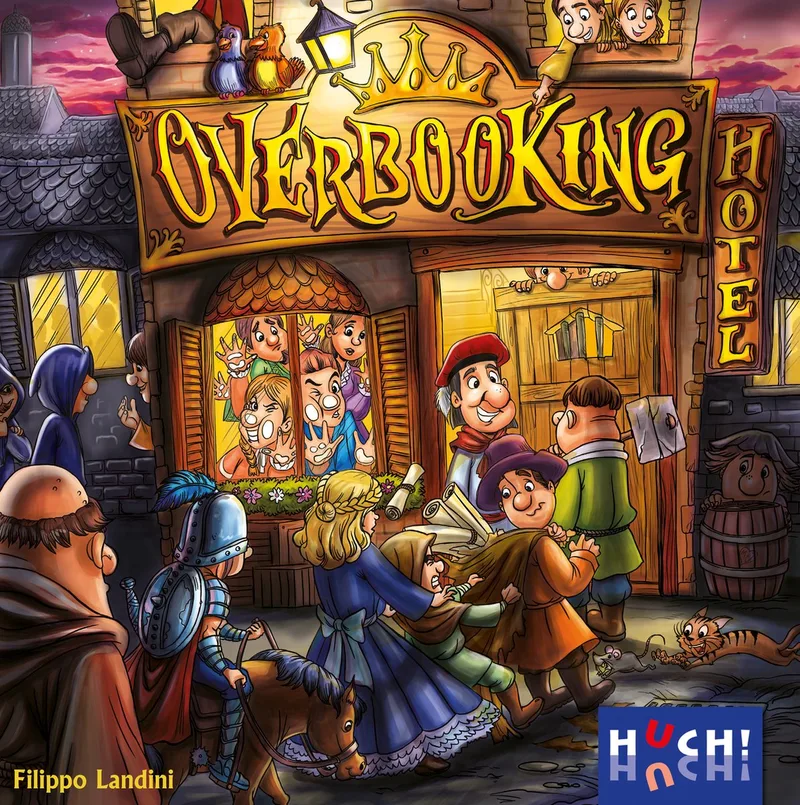 Overbooking - Bordspel (ENG) van HUCH! – doos