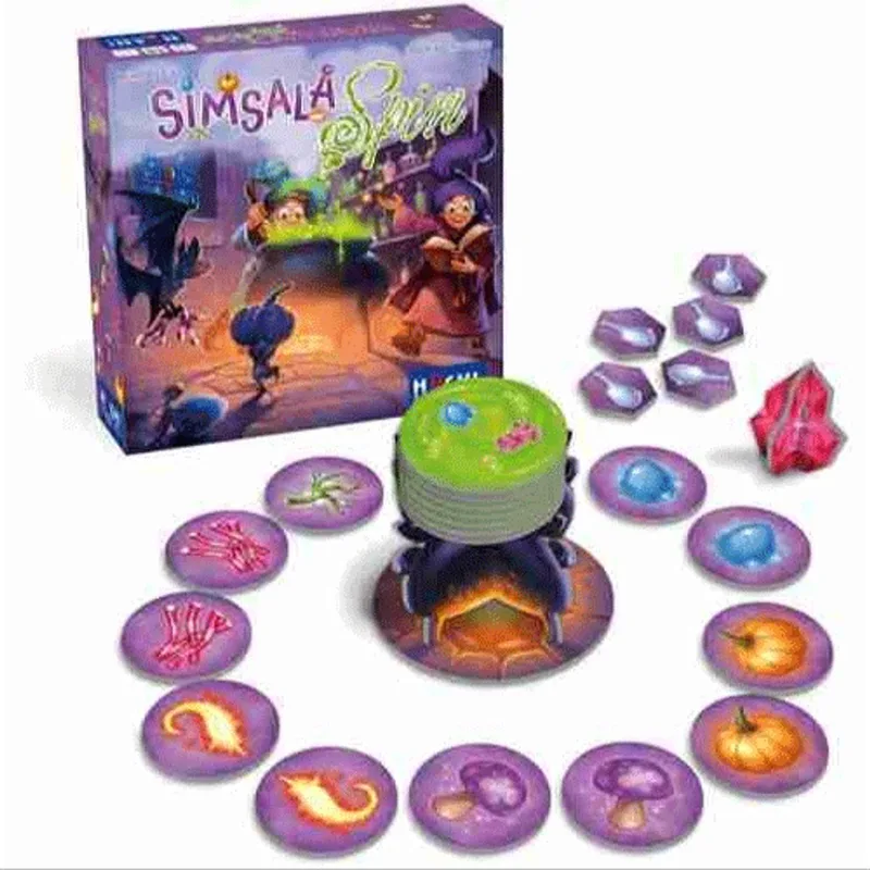 Simsala Spin - Cooperatief kinderspel - Huch de HUCH! – boîte