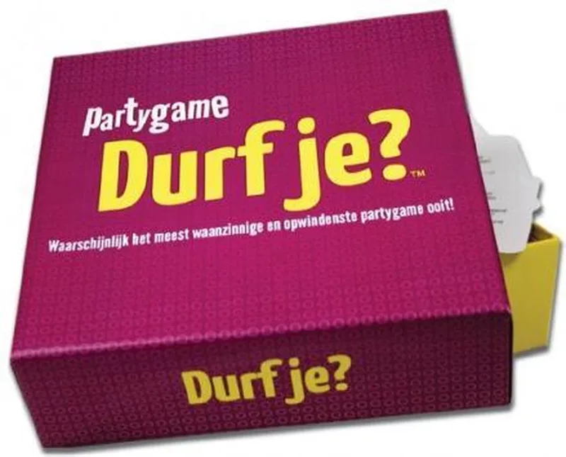Durf je? - spel from Hygge Games – box