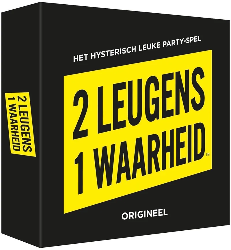 Hygge Games - 2 Leugens 1 Waarheid - Partyspel from Hygge Games – box