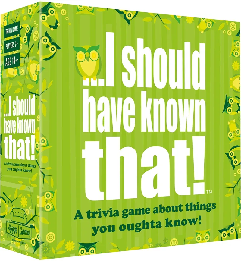 I Should Have Known That! - Kaartspel (ENG) from Hygge Games – box