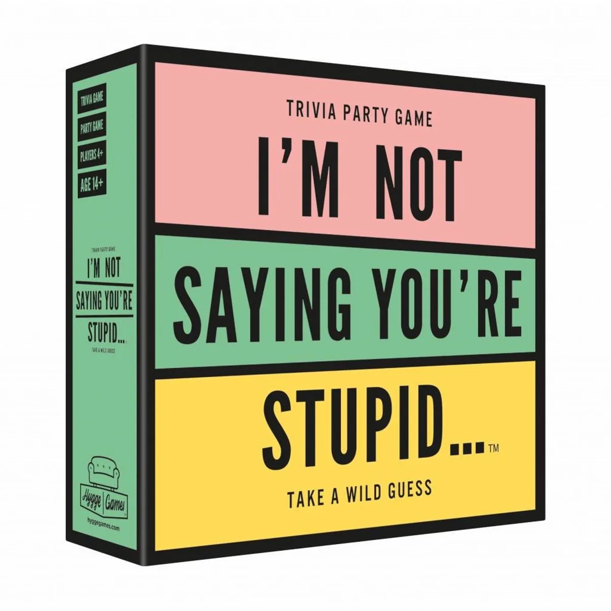 Party Game Partyspel - I'm Not Saying You're Stupid von Hygge Games – Schachtel