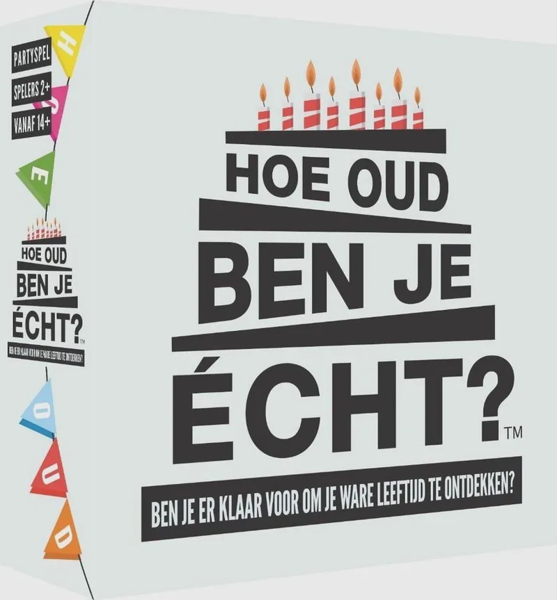 Spel - Hoe oud ben je écht? de Hygge Games – boîte