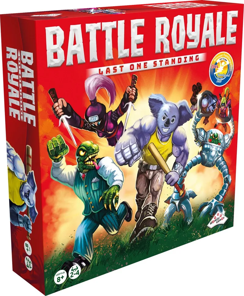 Battle Royale: Last One Standing - Bordspel - Blijf jij als laatste over? från Identity Games – kartong