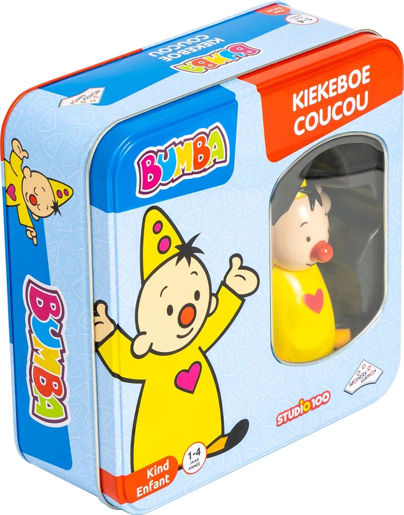 Bumba Kiekeboe spelen - Baby- en kleuterspelletje - Met sprekende Bumba from Identity Games – box