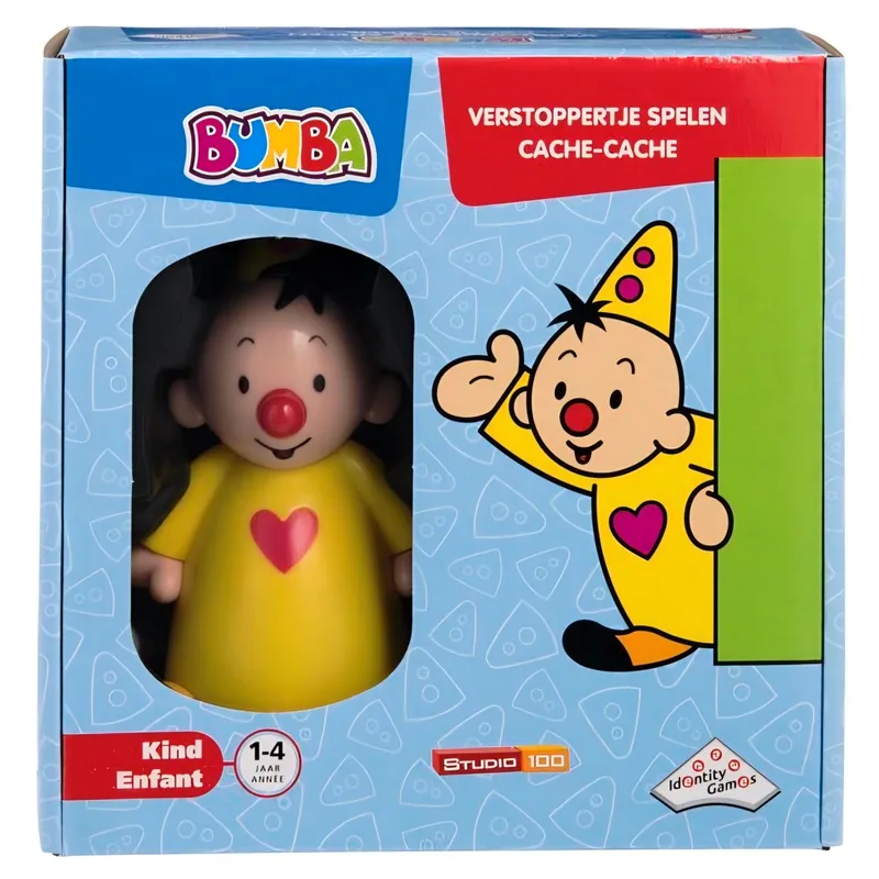 Bumba Verstoppertje from Identity Games, Geel edition – box