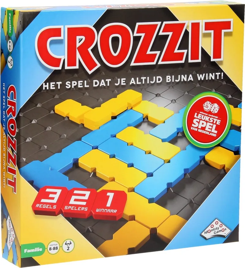 Crozzit - 2 spelers spel fra Identity Games – æske