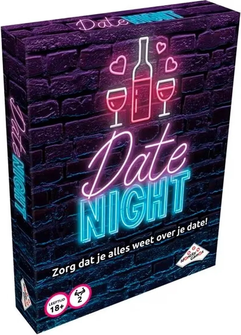 Date Night Spel - Kaartspel voor geliefdes - 105 vragen from Identity Games – box
