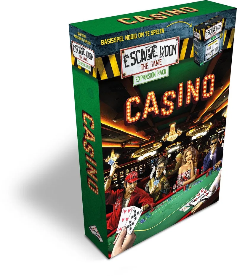 Escape Room The Game uitbreidingsset Casino - Breinbreker de Identity Games – boîte