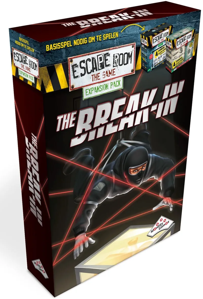 Escape Room The Game Uitbreidingsset The Break-In - Breinbreker från Identity Games – kartong