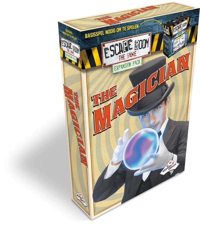 Escape Room The Game uitbreidingsset The Magician - Breinbreker från Identity Games – kartong