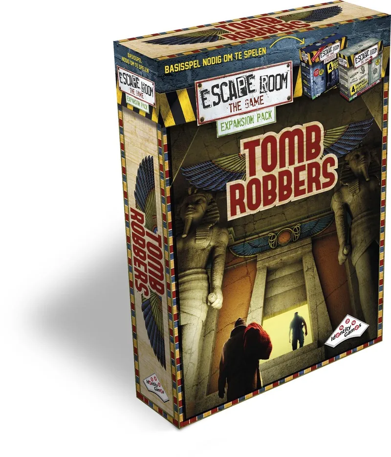 Escape Room The Game uitbreidingsset Tomb Robbers - Breinbreker från Identity Games – kartong
