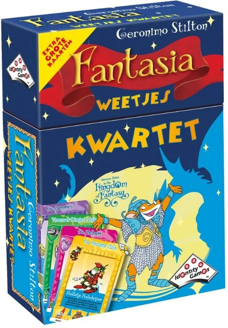 Geronimo Stilton kwartet de Identity Games – boîte