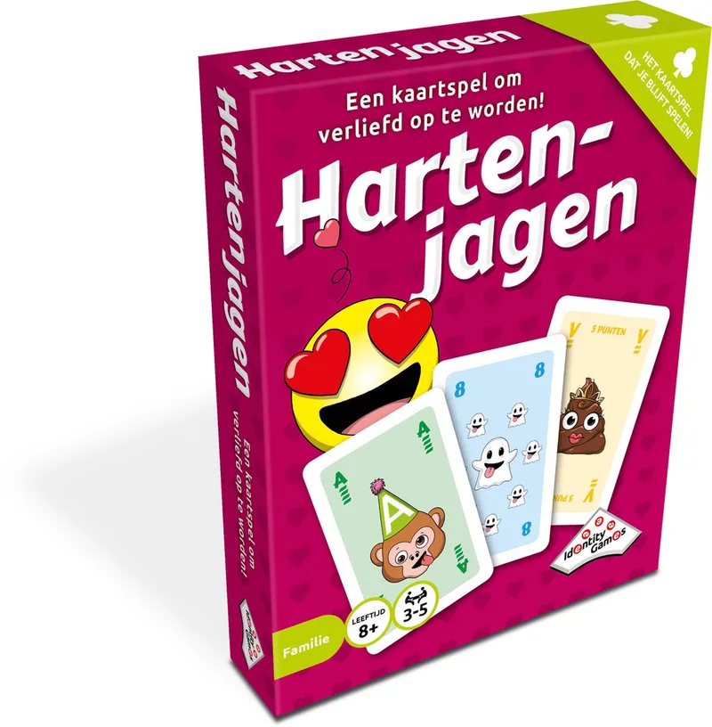 Hartenjagen - kaartspel från Identity Games – kartong