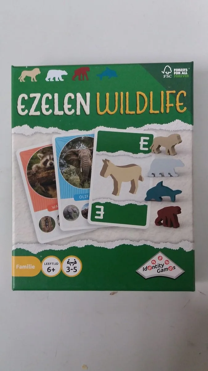 Identity Ezelen Wildlife från Identity Games – kartong