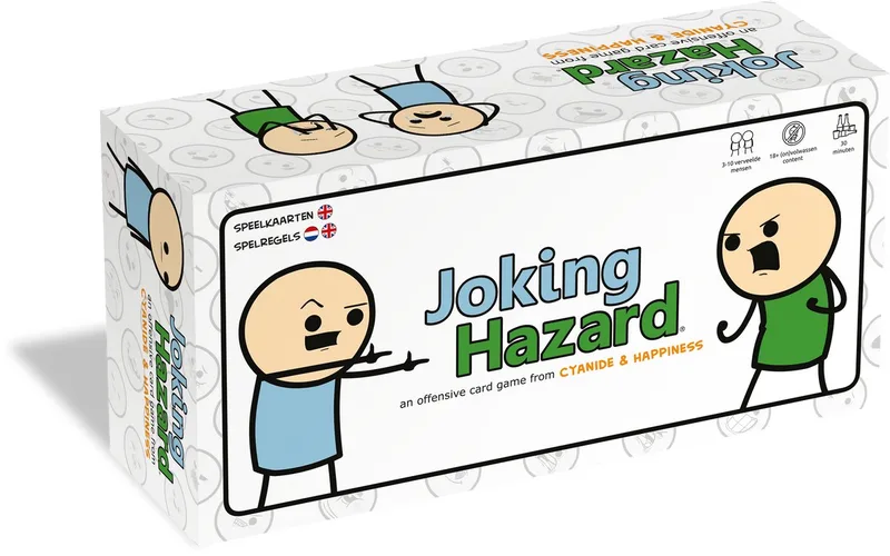 Joking Hazard - Hilarisch kaartspel - Wie creëert de beste grap? - NL fra Identity Games – æske