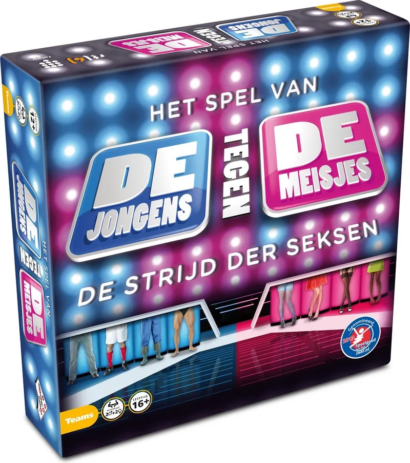 Jongens tegen de Meisjes de Identity Games – boîte