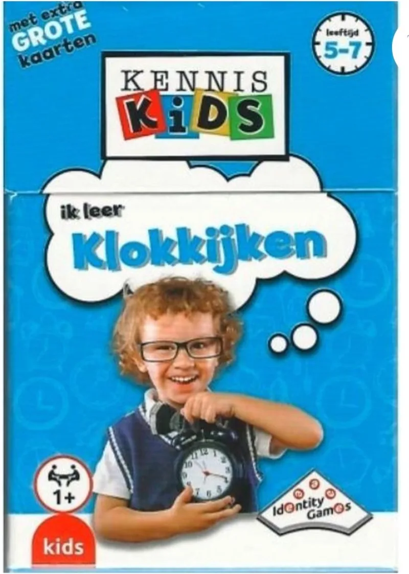Kennis Kids Ik Leer Klokkijken de Identity Games – boîte