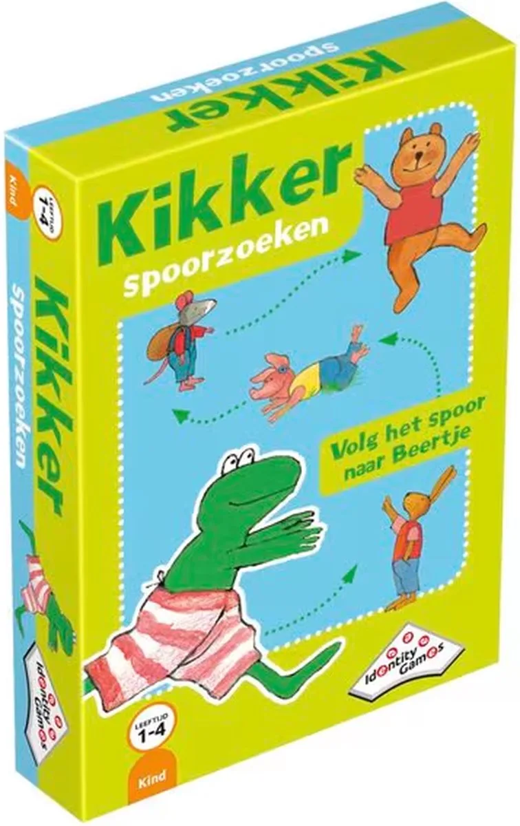 Kikker Spoorzoeken Spel - Spel voor Peuters from Identity Games – box