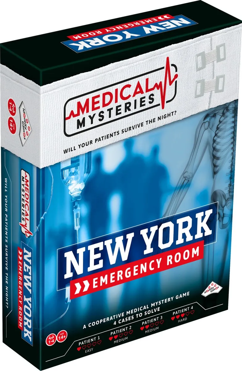 Medical Mysteries New York Emergency Room - [EN] von Identity Games – Schachtel