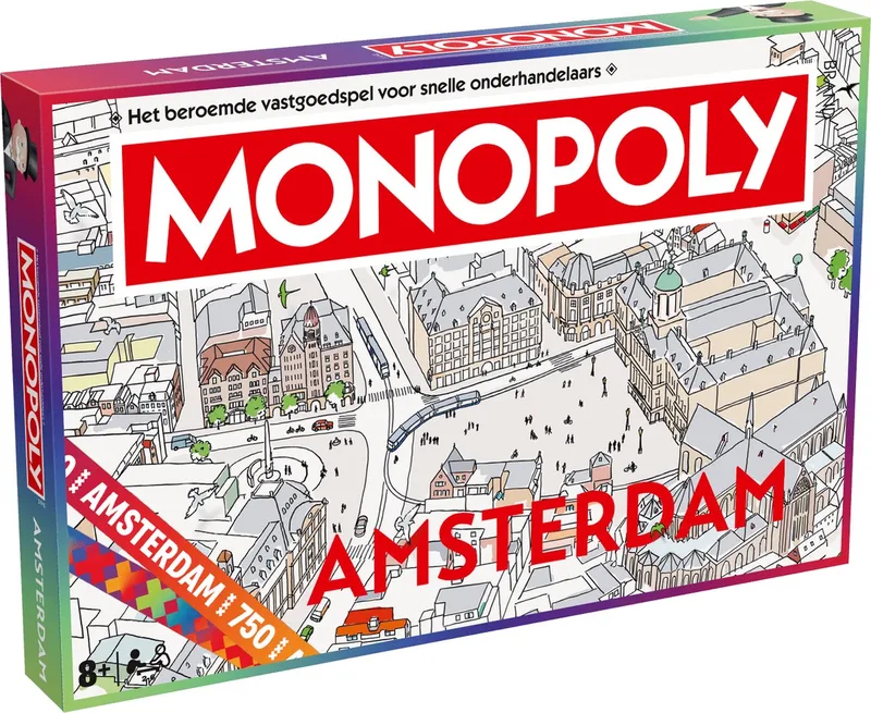 Monopoly Amsterdam 750 Jaar- Gelimiteerde editie - NL de Identity Games – boîte