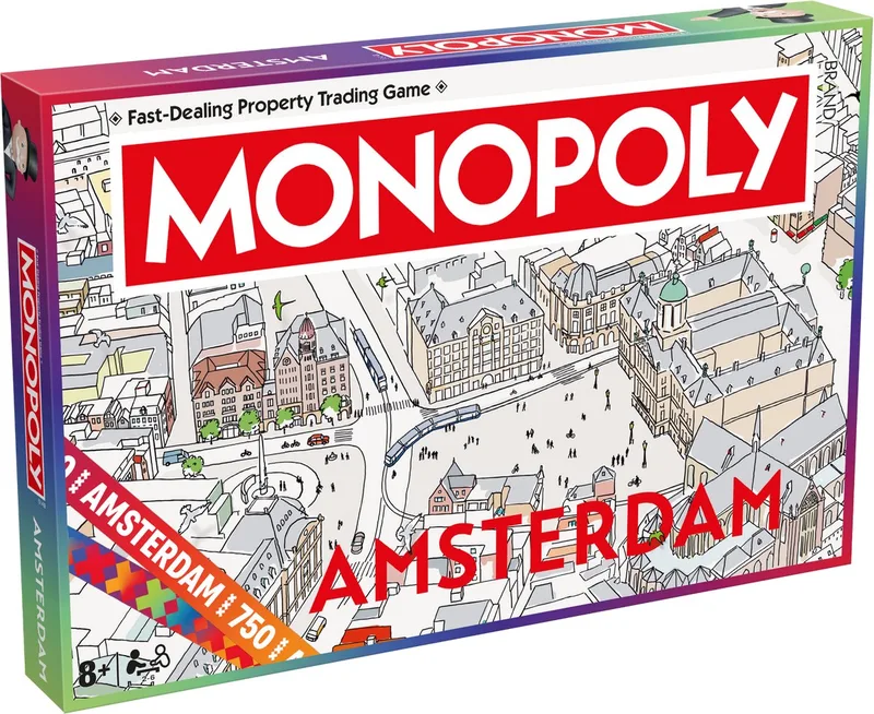 Monopoly Amsterdam 750 years - Limited edition - EN de Identity Games – boîte