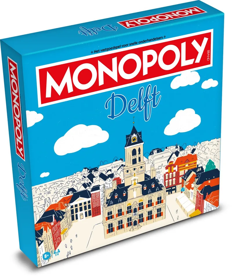 Monopoly Delft - Gelimiteerde editie - NL from Identity Games – box