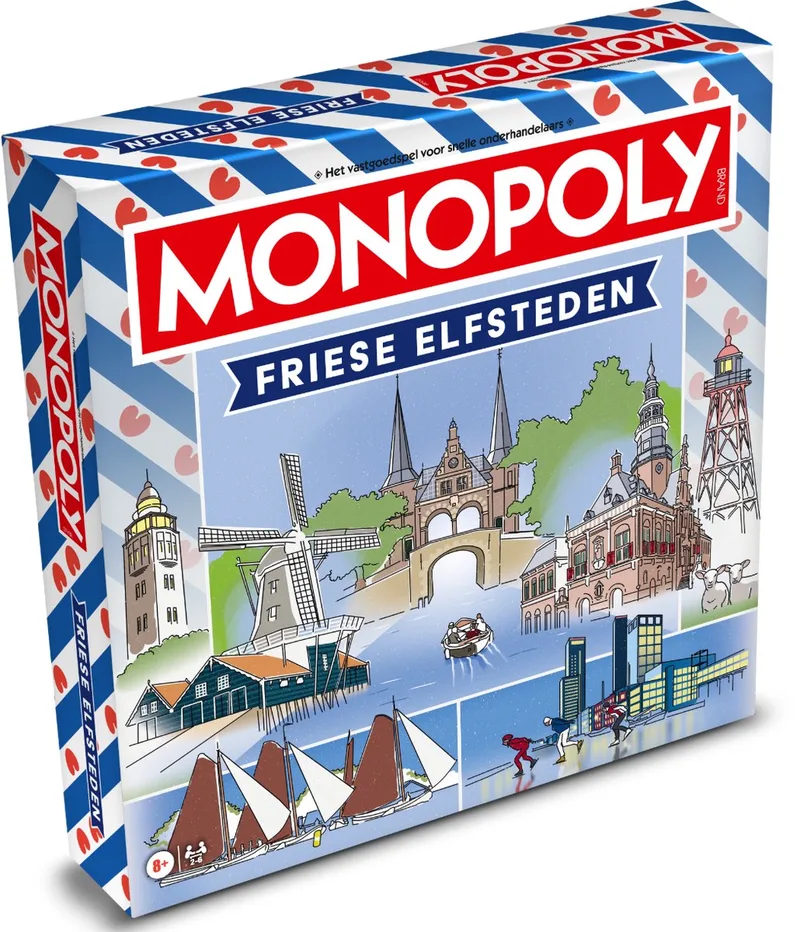 Monopoly Friese Elfsteden - Speciale Editie - Bordspel from Identity Games – box