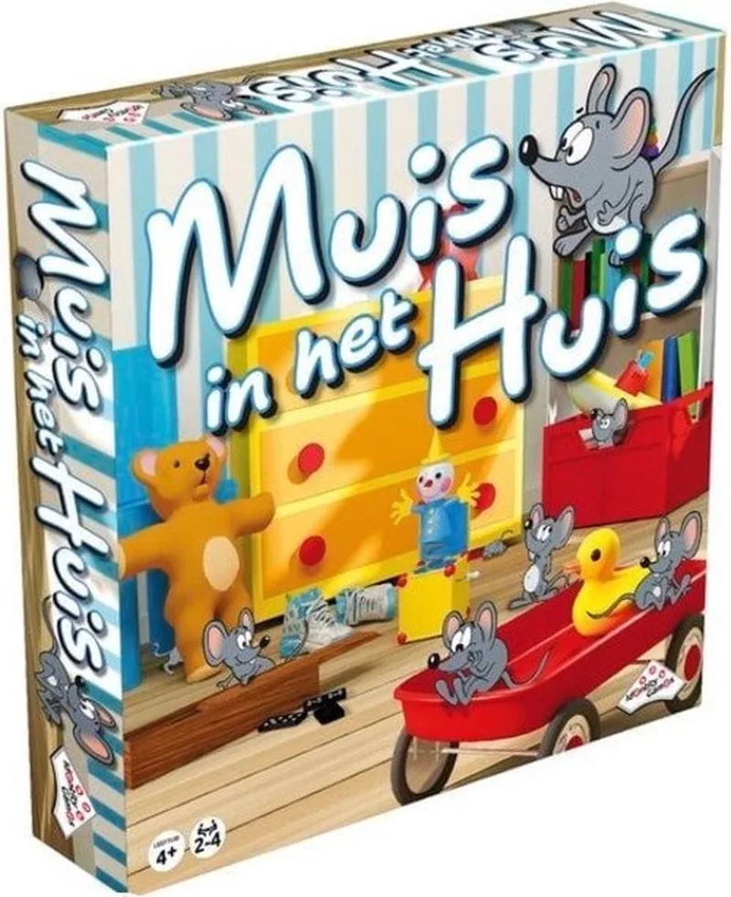 Muis In Het Huis Spel - Spannend en Interactief 4+ jaar från Identity Games, utgåva Multi – kartong