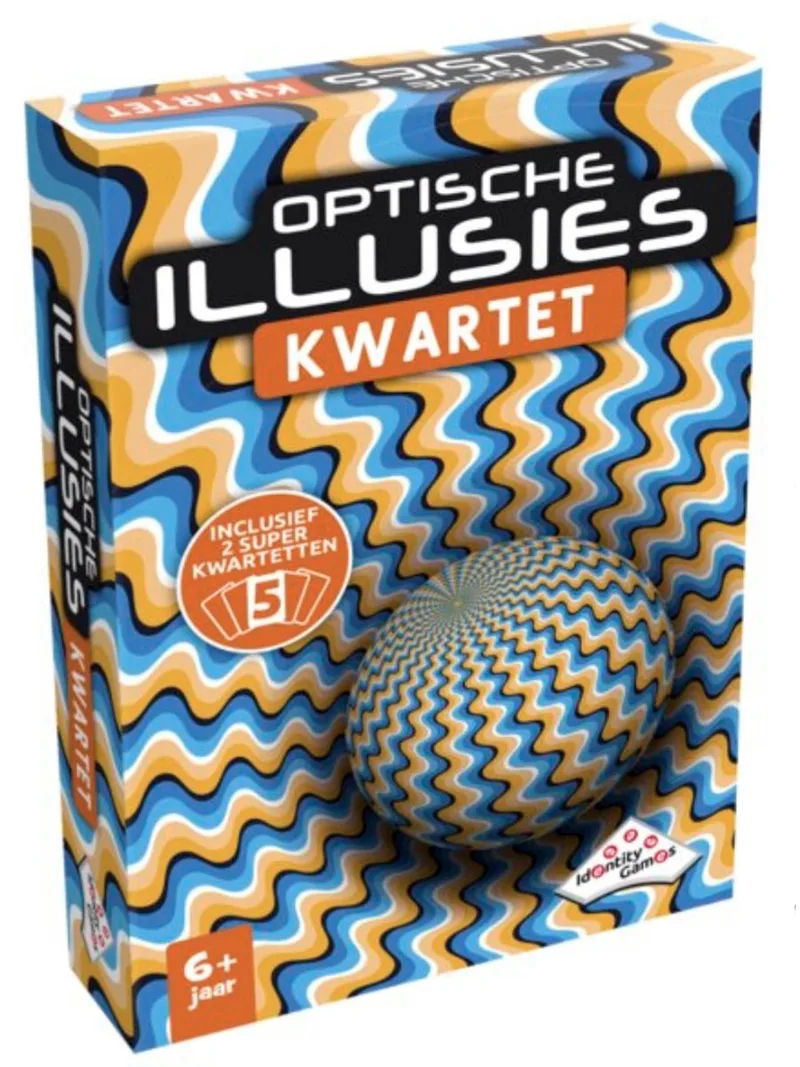 Optische Illusies Kwartet - 6+ jaar from Identity Games – box