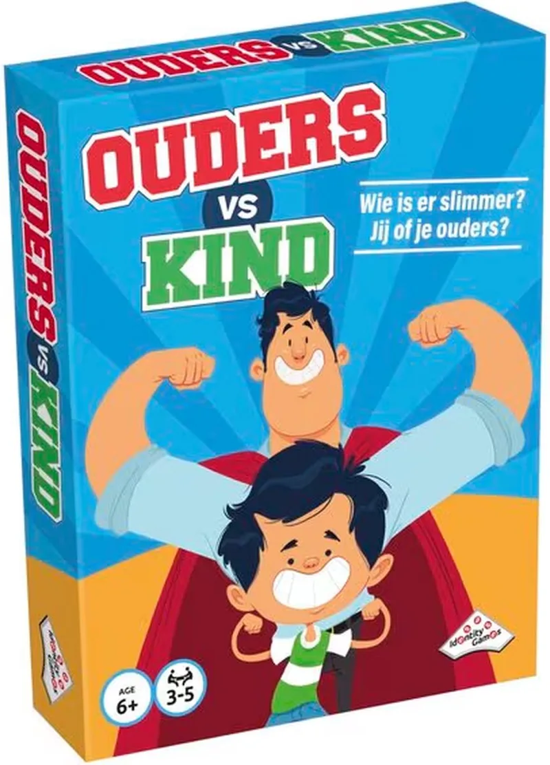 Ouders Versus Kind Spel från Identity Games – kartong