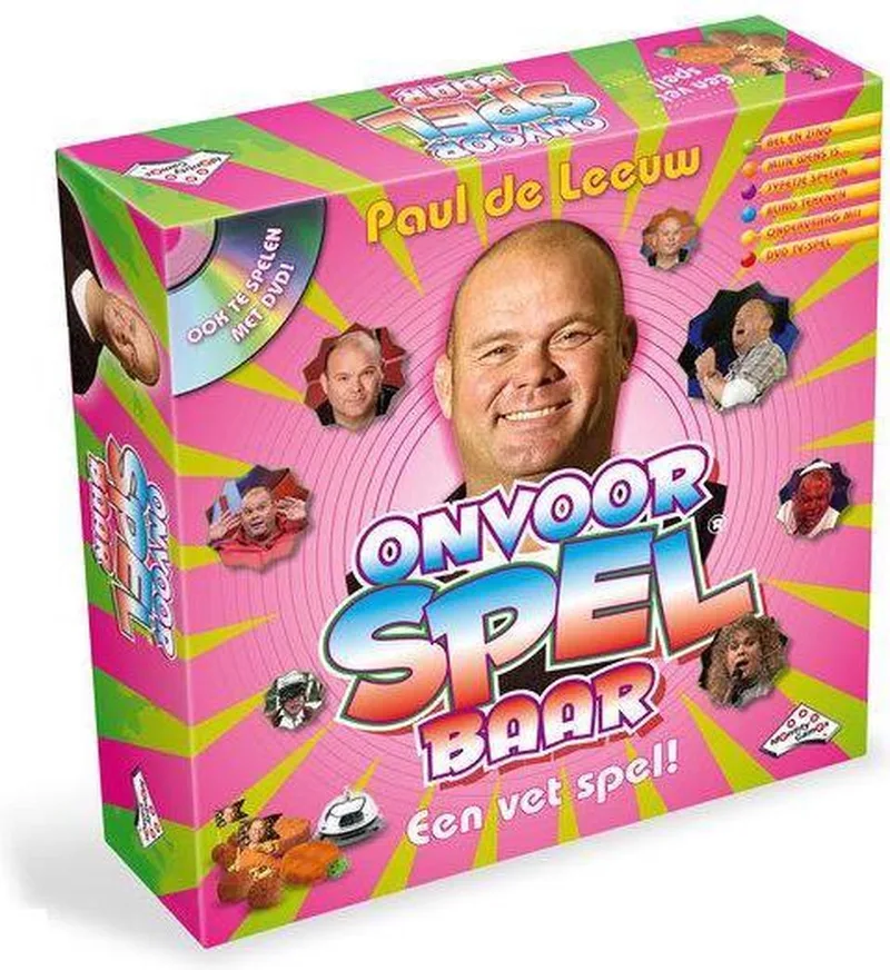 Paul De Leeuw Onvoorspelbaar from Identity Games – box