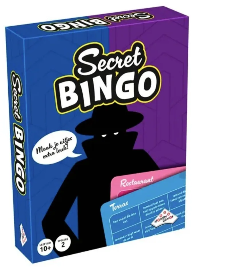 Secret Bingo - from Identity Games – box