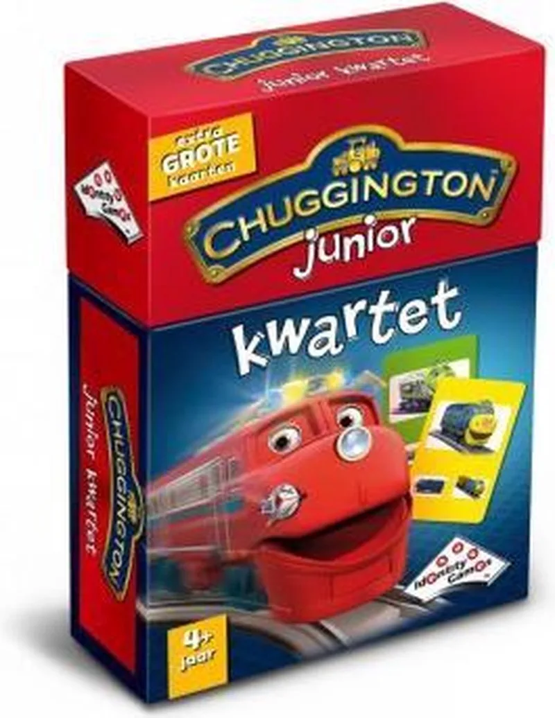 Spel Chuggington Junior Kwartet from Identity Games – box