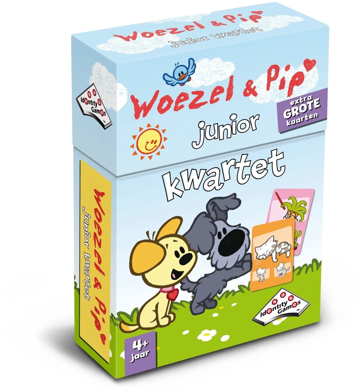 Weetjes kwartet Woezel en pip de Identity Games – boîte