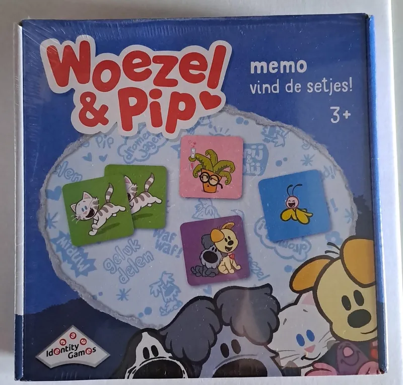 Woezel en Pip Memo vind de setjes from Identity Games, Multi edition – box
