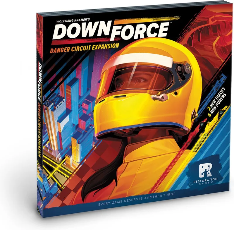 Downforce Circuit Danger - Bordspel fra IELLO – æske