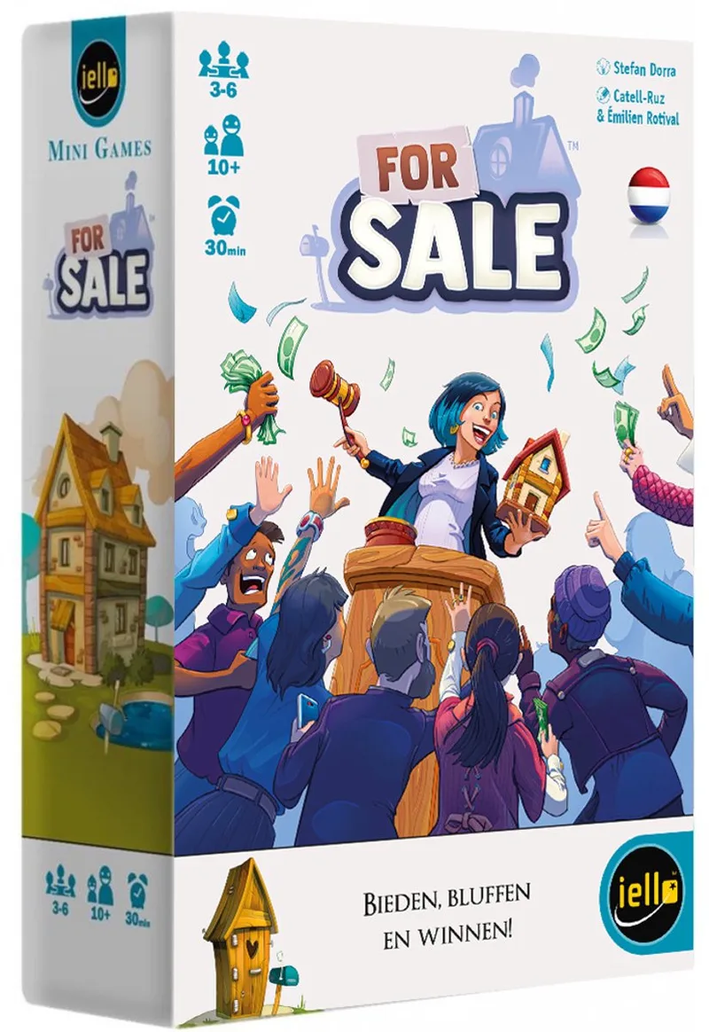 For Sale - Kaartspel fra IELLO – æske