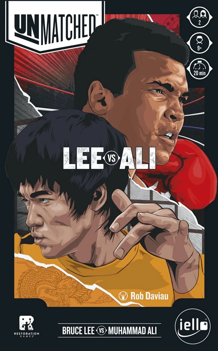 Games - Unmatched: Lee vs Ali - English Version fra IELLO – æske