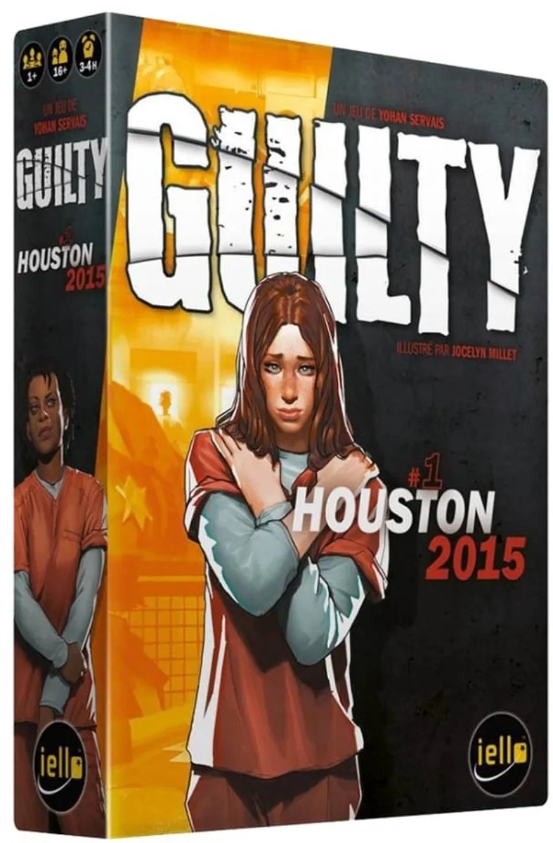 Guilty: Houston 2015 - Escape Room Spel (ENG) fra IELLO – æske