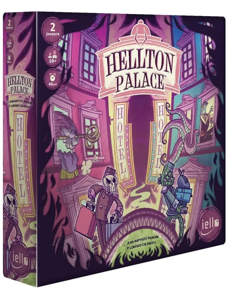Hellton Palace: Strategisch Bordspel voor 2 Spelers van IELLO – doos
